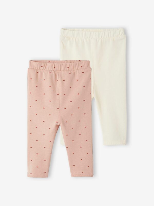 Vertbaudet 2er-Pack Baby Leggings Oeko-Tex