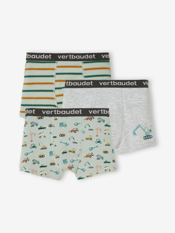 Vertbaudet 3er-Pack Jungen Boxershorts