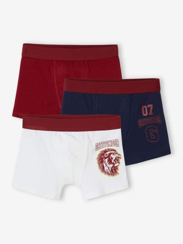 Harry Potter 3er-Pack Jungen Boxershorts HARRY POTTER