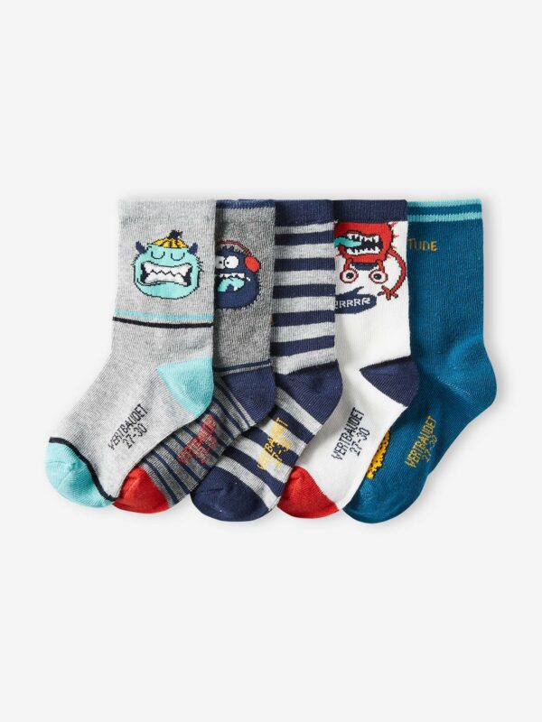 Vertbaudet 5er-Pack Jungen Socken