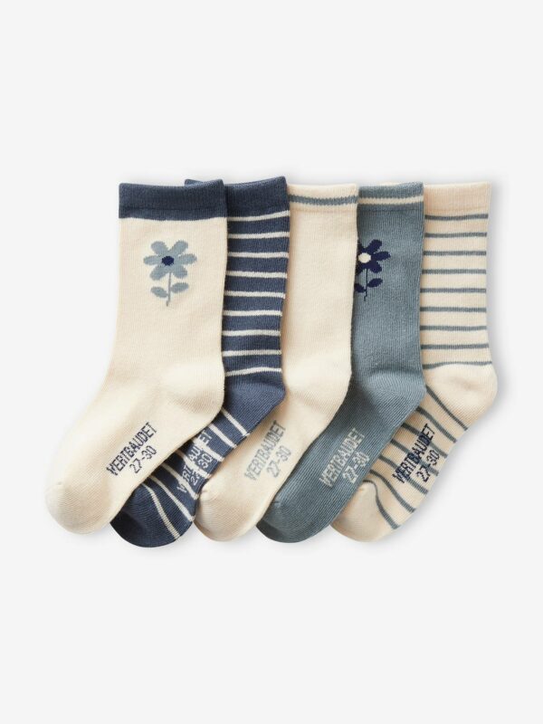 Vertbaudet 5er-Pack Mädchen Socken BASIC Oeko-Tex