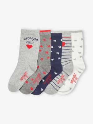 Vertbaudet 5er-Pack Mädchen Socken