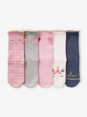 Vertbaudet 5er-Pack Mädchen Socken Oeko-Tex