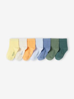 Vertbaudet 7er-Pack Jungen Socken BASICS Oeko-Tex