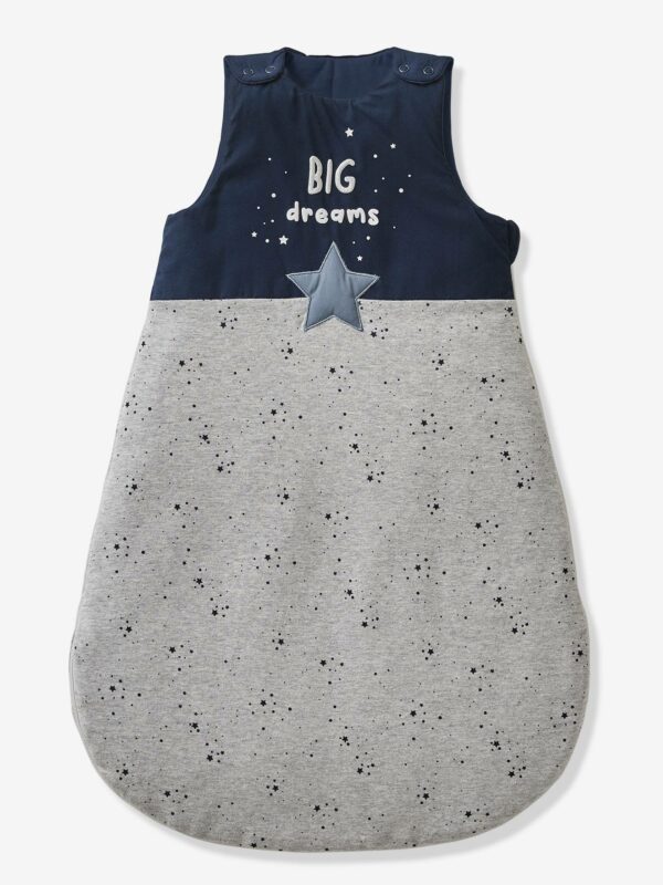 Vertbaudet Ärmelloser Baby Schlafsack BIG DREAMS Oeko Tex