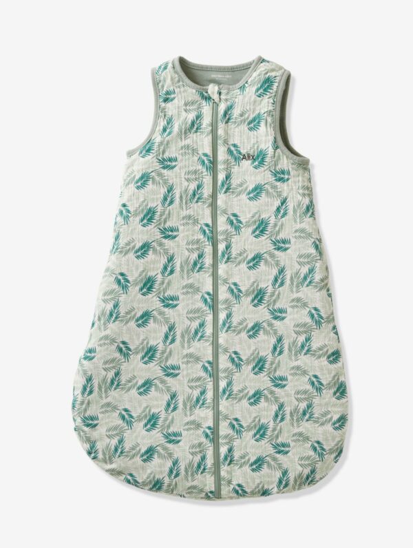 Vertbaudet Ärmelloser Baby Sommerschlafsack TROPICAL Oeko Tex