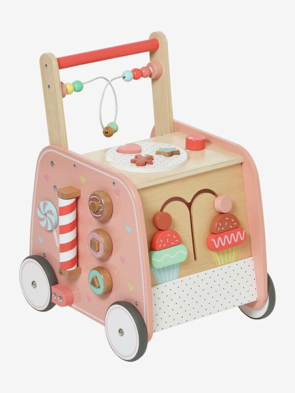 Vertbaudet Baby Activity-Lauflernwagen KLEINE PATISSERIE