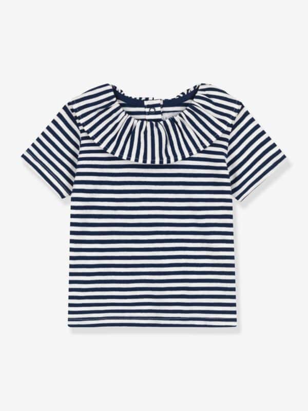 Petit Bateau Baby Bluse mit kurzen Ärmeln PETIT BATEAU