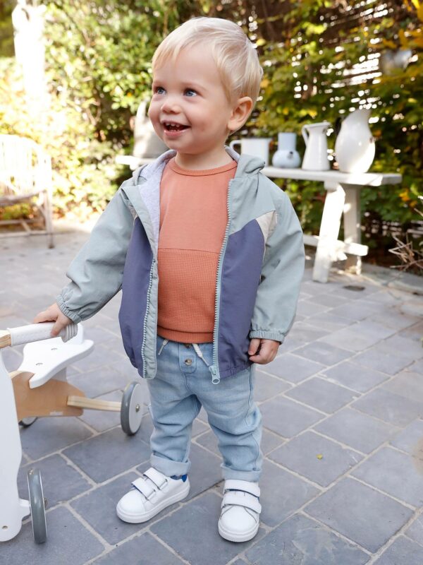 Vertbaudet Baby Jeans aus Light-Denim