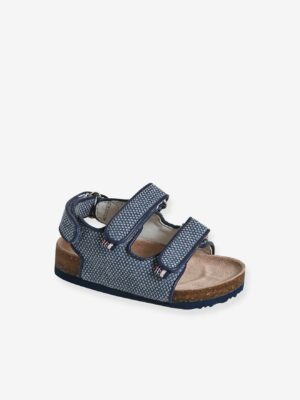 Vertbaudet Baby Klett-Sandalen mit Muster