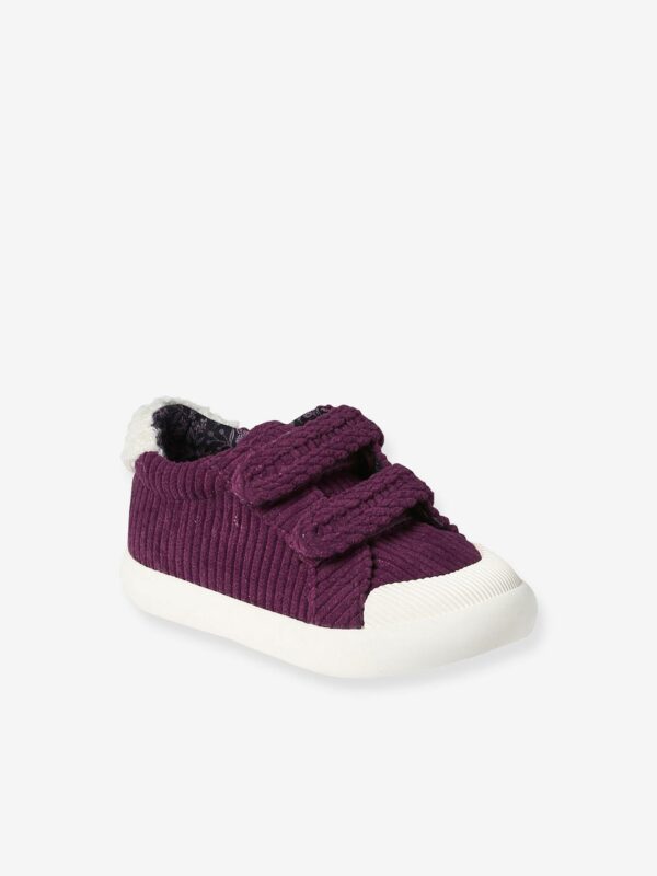 Vertbaudet Baby Klett-Sneakers aus Cord