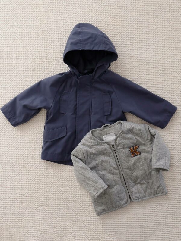 Vertbaudet Baby Regenjacke mit Innenjacke