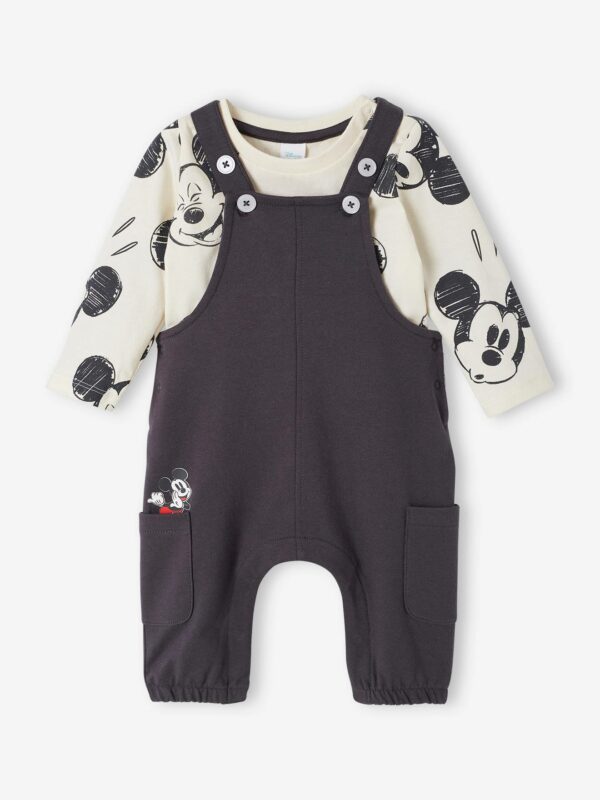 Micky Maus Baby-Set Disney MICKY MAUS: Shirt & Latzhose er denim