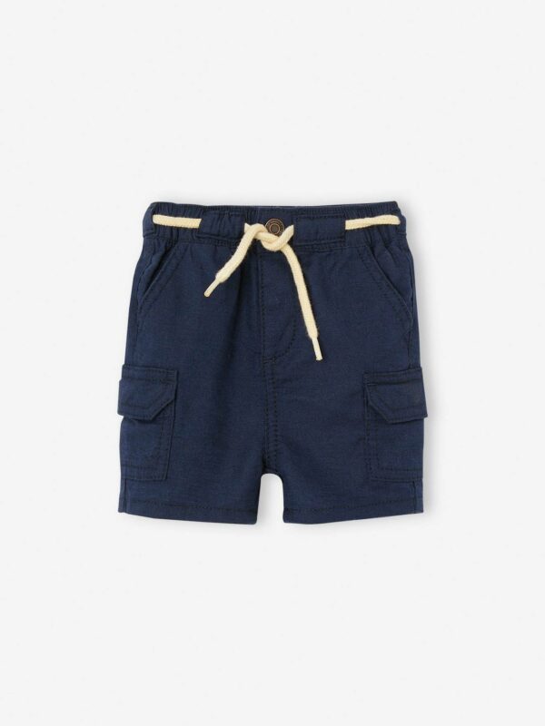 Vertbaudet Baby Shorts aus Leinenmix