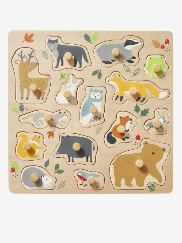 Vertbaudet Baby Steckpuzzle TIERE FSC®