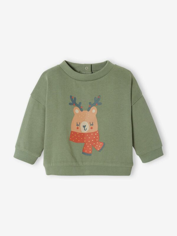 Vertbaudet Baby Weihnachts-Sweatshirt Oeko-Tex