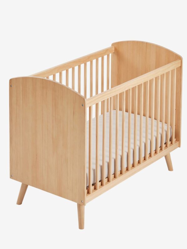 Vertbaudet Babybett KONFETTI NATUR