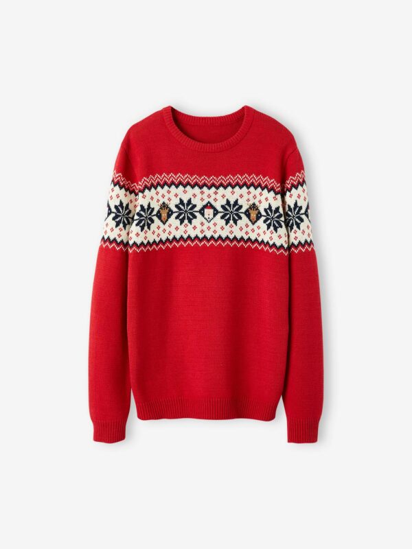 Vertbaudet Eltern Weihnachts-Pullover Capsule Collection FAMILIE Oeko-Tex