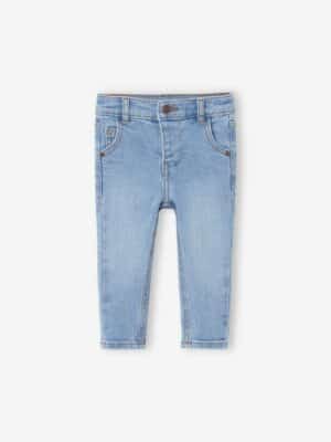 Vertbaudet Gerade Baby Jeans BASIC Oeko-Tex gebleicht