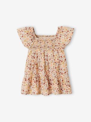 Vertbaudet Gesmoktes Baby Kleid