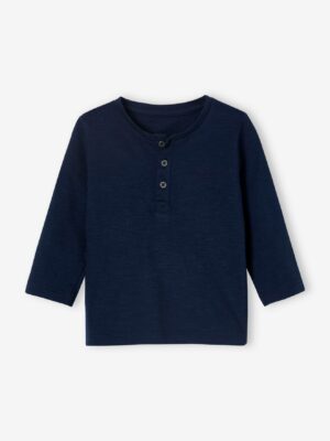 Vertbaudet Jungen Baby Henley-Shirt BASIC