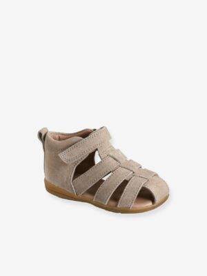 Vertbaudet Jungen Baby Lauflern-Sandalen