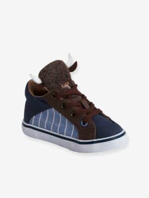 Vertbaudet Jungen Baby Sneakers mit mittelhohem Schaft