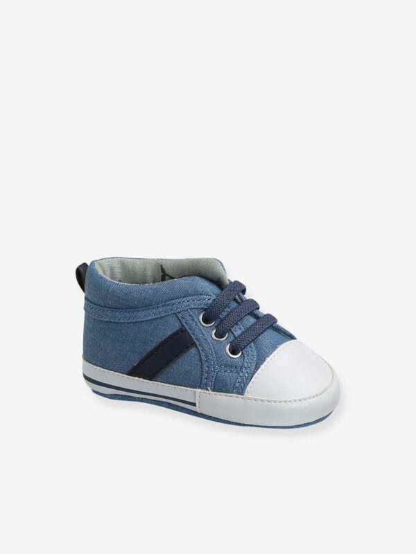 Vertbaudet Jungen Baby Stoff-Sneakers