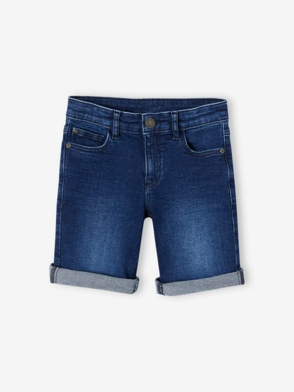 Vertbaudet Jungen Jeansshorts BASIC Oeko-Tex