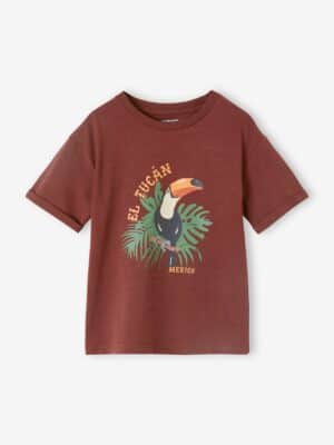 Vertbaudet Jungen T-Shirt mit Tukan-Print Oeko-Tex