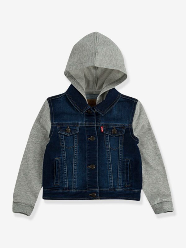 Levis Kid's Kinder Kapuzenjacke mit Materialmix Levi's