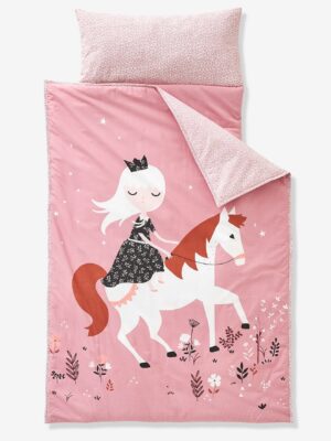 Vertbaudet Kinder Schlafsack MINILI NATURPRINZESSIN Oeko-Tex