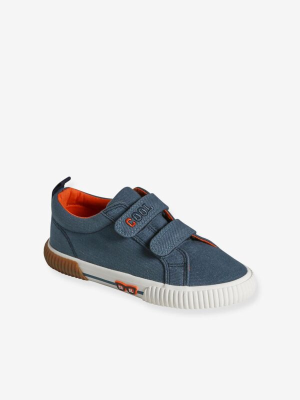 Vertbaudet Kinder Stoff-Sneakers mit Klett -