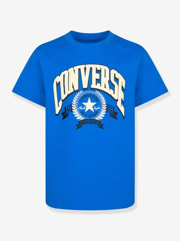 Converse Kinder T-Shirt CONVERSE mit Bio-Baumwolle elektrisch