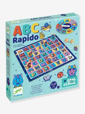Djeco Kinder Wortschatz-Spiel ABC RAPIDO DJECO