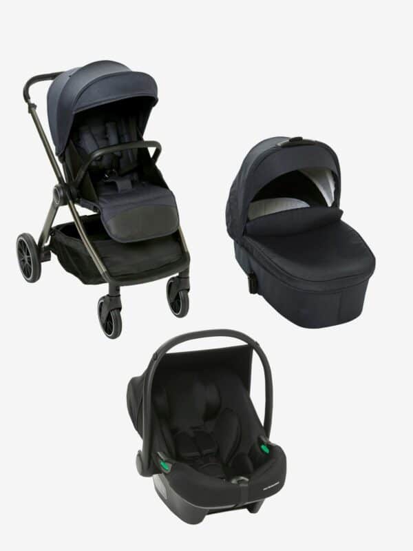 Vertbaudet Kombi-Kinderwagen AURIGA mit Babyschale & Babywanne