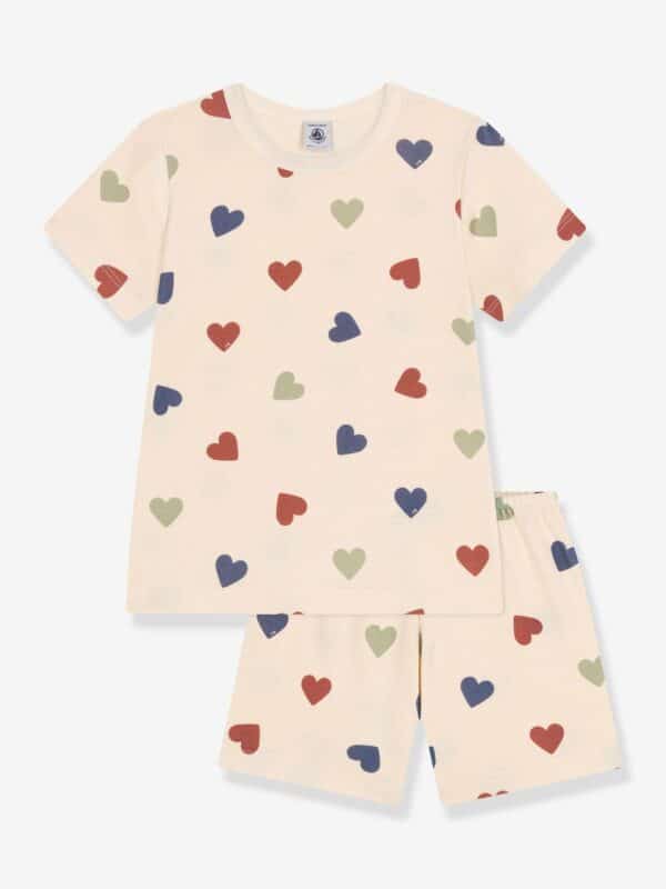 Petit Bateau Kurzer Mädchen Schlafanzug PETIT BATEAU