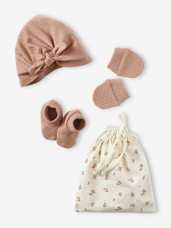 Vertbaudet Mädchen Baby-Set aus Strick