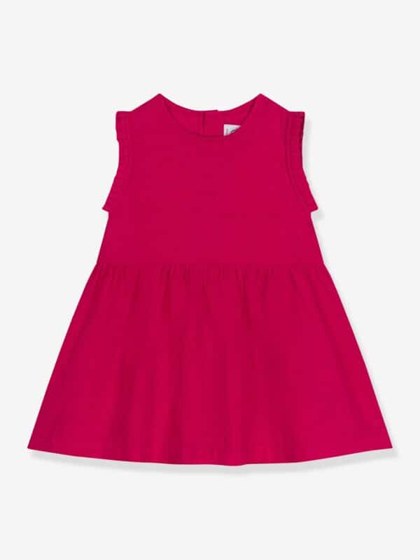 Petit Bateau Mädchen Leinenkleid PETIT BATEAU