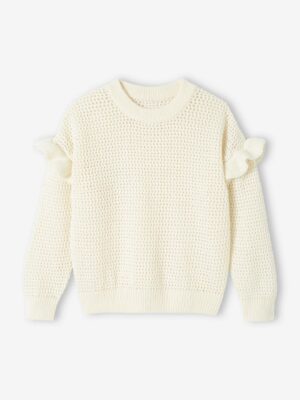 Vertbaudet Mädchen Pullover mit Volants