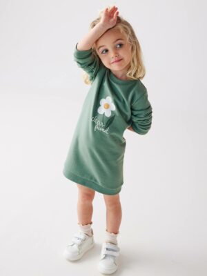 Vertbaudet Mädchen Sweatkleid BASIC