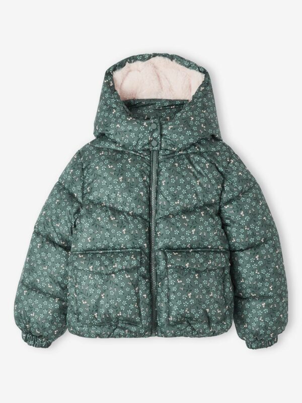 Vertbaudet Mädchen Winterjacke mit Recycling-Polyester