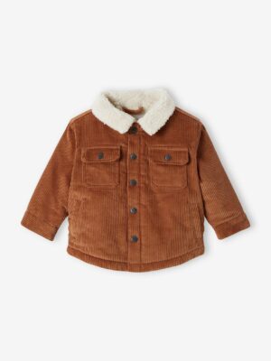 Vertbaudet Warme Baby Cordjacke mit Recycling-Polyester