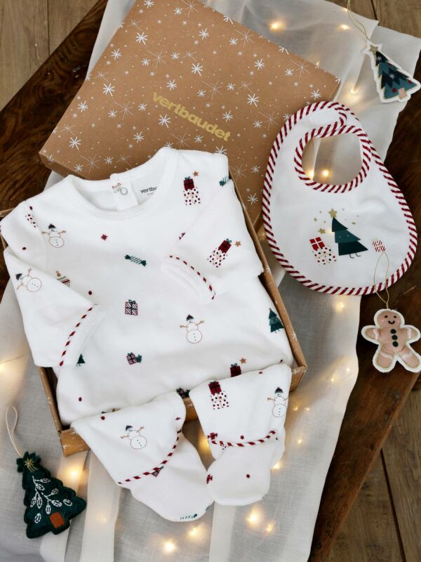 Vertbaudet Weihnachtliches Baby Geschenk-Set