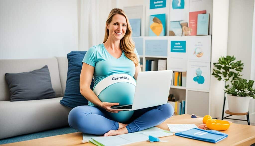 Flexible Online-Geburtsvorbereitung
