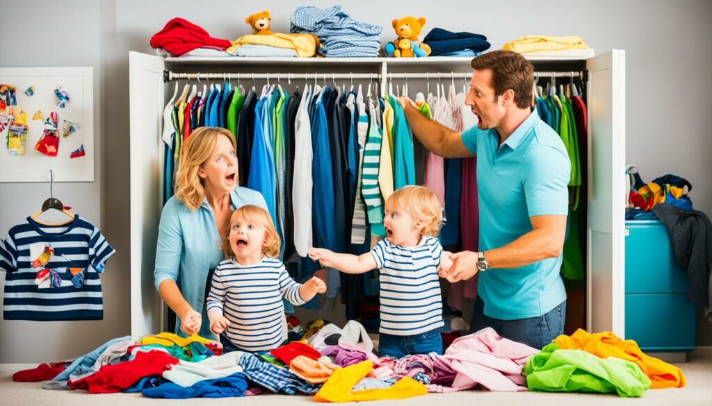 Wenn Kinder nicht das anziehen wollen, was sie sollen